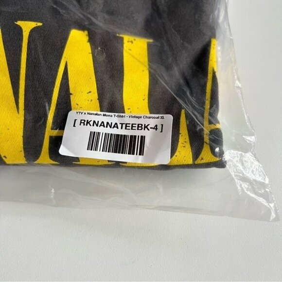 Retro Kid - YTV x Nanalan, Unisex Mona T-Shirt - Vintage Charcoal. Size: XL. NIB - Picture 5 of 6